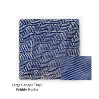 Large Cheese Tray | Honeycomb Cobalt