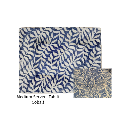 Charcuterie Tray | Tahiti Cobalt