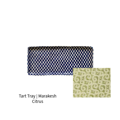 Tart Tray | Marakesh Citrus