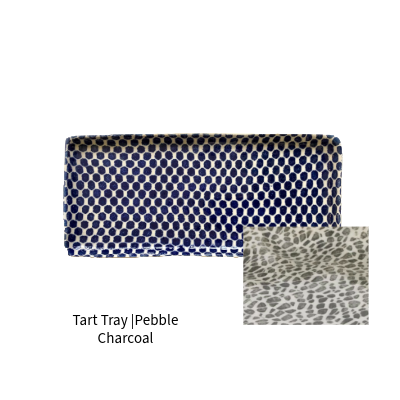 Tart Tray |Pebble Charcoal