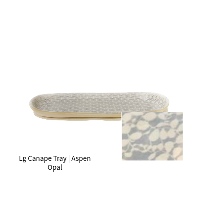 Lg Canape Tray | Aspen Opal
