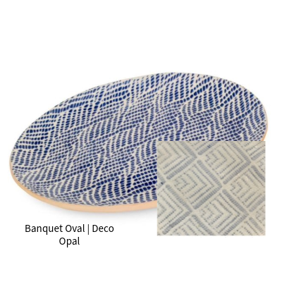 Banquet Oval | Deco Opal