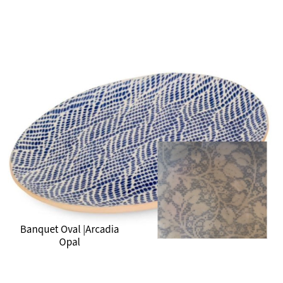 Banquet Oval |Arcadia Opal