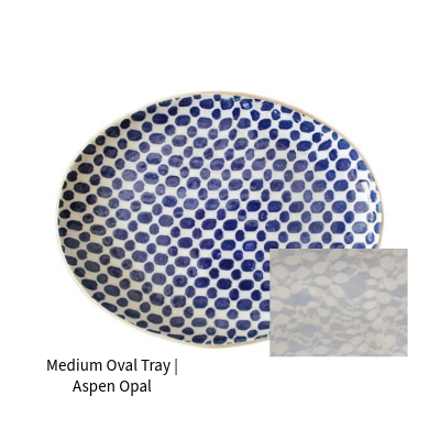 Med Oval  | Aspen Opal