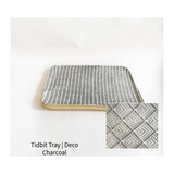 Tidbit Tray | Deco Charcoal