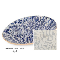 Banquet Oval | Fern Opal