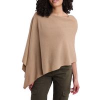 Cashmere Dress Topper | Camel