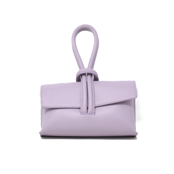 Wristlet Leather Handbag