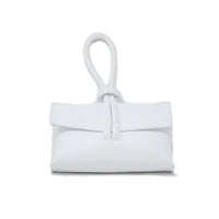 Wristlet Leather Handbag