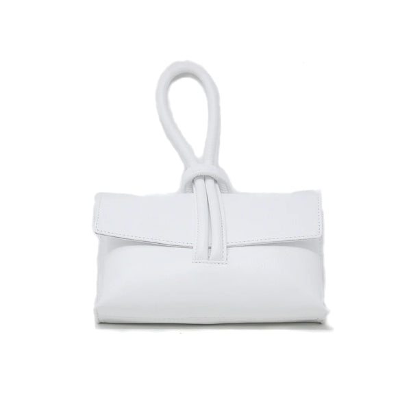 Wristlet Leather Handbag
