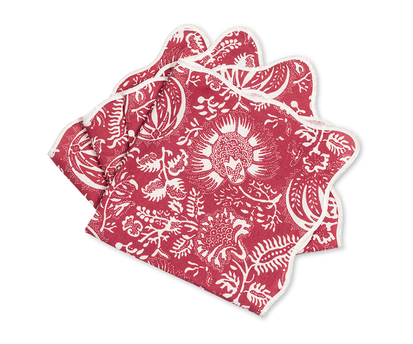 Granada Napkin | Scarlet