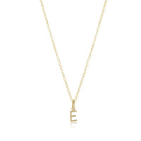 16" Necklace Gold - Respect Gold Charm T