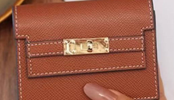 Tess Wallet - Saddle