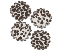 Iconic Leopard Cocktail Napkins Set of 4 | Cinder