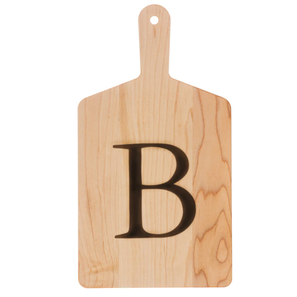 "B" Monogram Cheeseboard with Knife