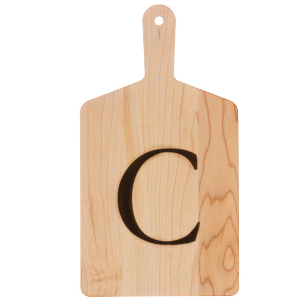 "C" Monogram Cheeseboard with Knife