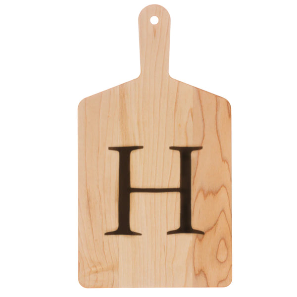 "H" Monogram Cheeseboard with Knife