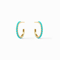 Juliet Hoop | Turquoise Blue