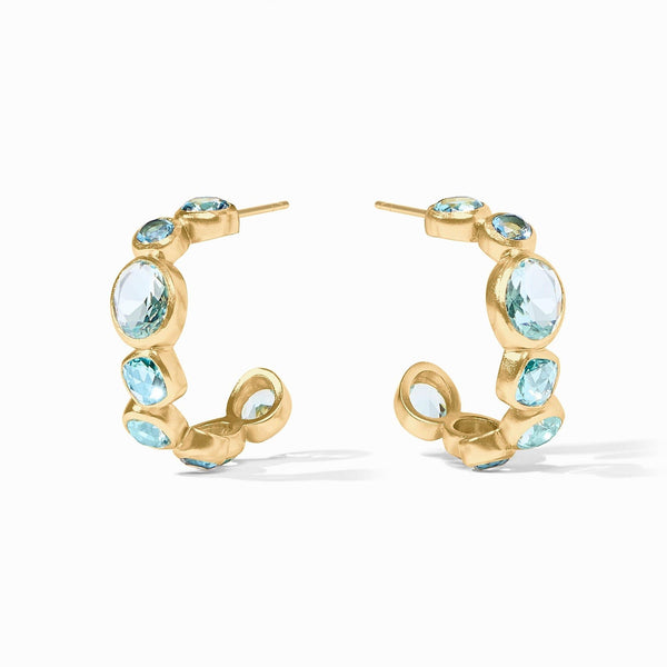 Kaleidoscope Hoop | Bahamian Blue