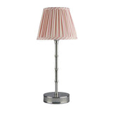 Pink Striped Lampshade - 6"
