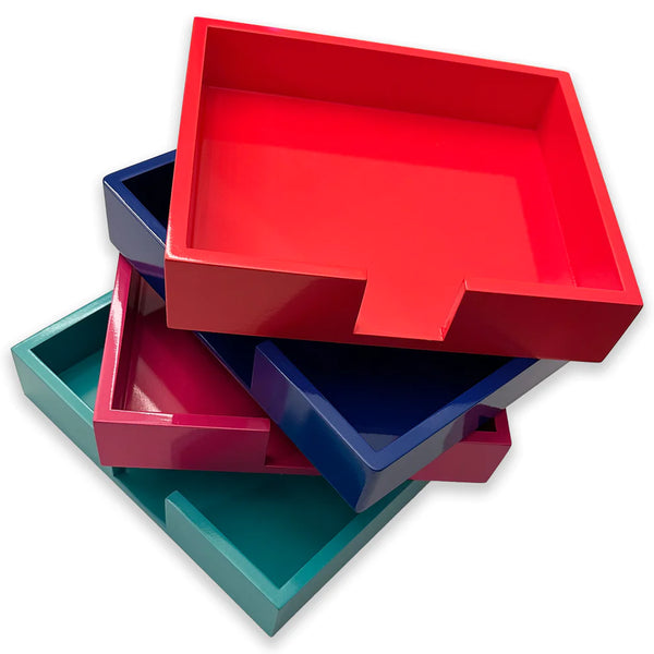 Lacquer Tray | Pink