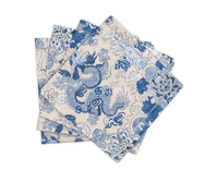 Magic Mountain Napkin | Porcelain Blue