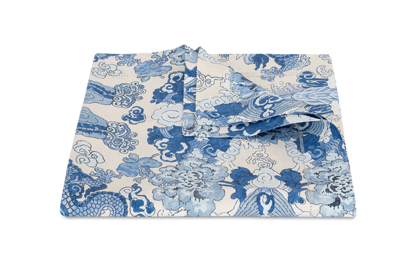 Magic Mountain Table Runner | Porcelain Blue