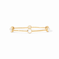 Milano Luxe Bangle | Iridescent Clear Crystal | L