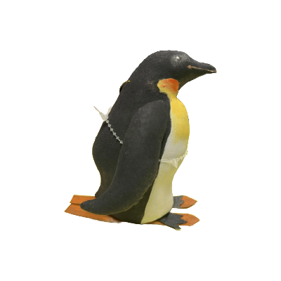 Penguin On Skis