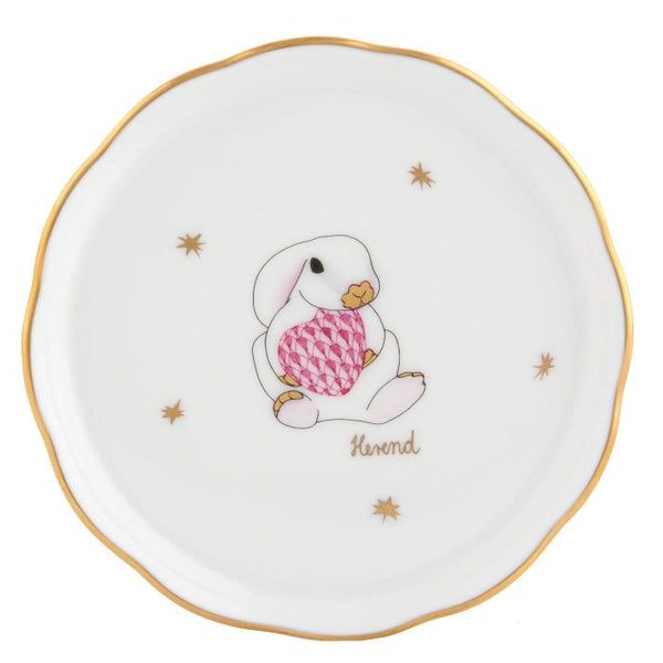 Raspberry Bunny Coaster