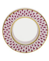 Fish Scale LETTER O | Raspberry