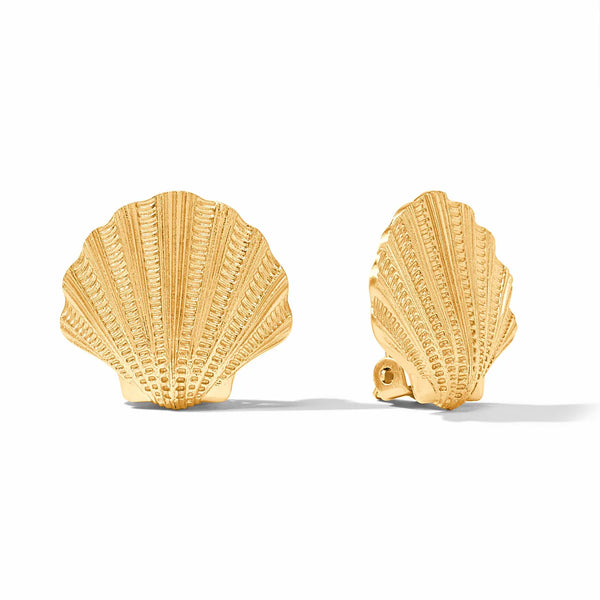 Sanibel Shell Earring | Clip-On