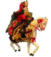 Santa on Horseback