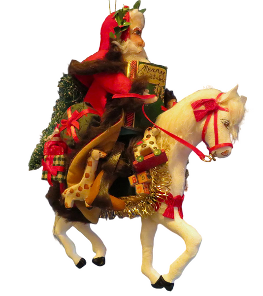 Santa on Horseback