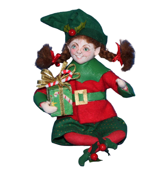 Santa's Spy Elf Girl