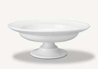 1508 Pedestal Serving Bowl | White