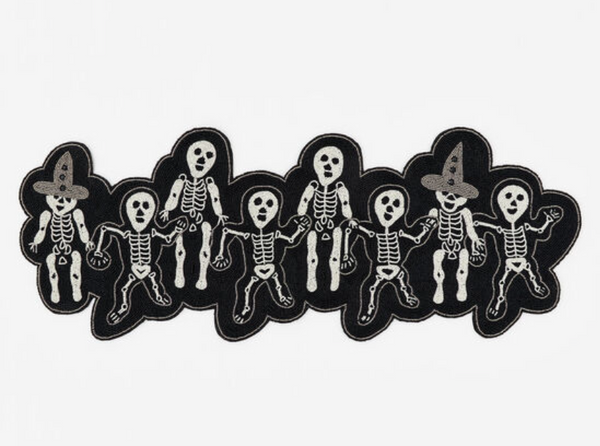 Beaded Skeleton Tablerunner