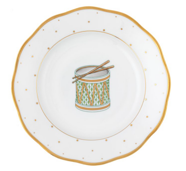 Christmas Dessert Plate |  Drum