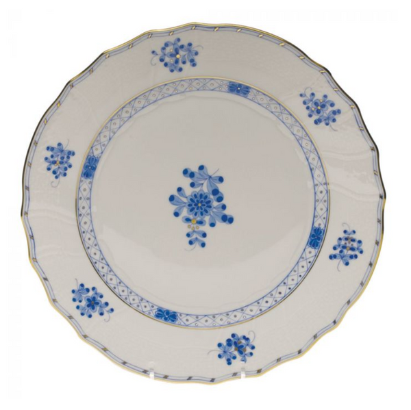 Blue Garden Dinner Plate