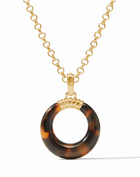 Madison Statement Pendant | Tortoiseshell