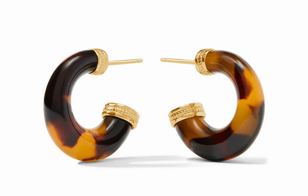 Madison Statement Tortoiseshell Hoop |Small