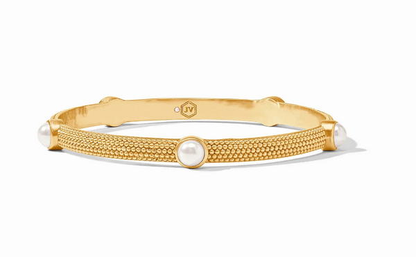 Cabochon Bangle Pearl | Medium