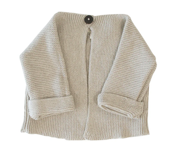 Baby Jacket Latte | 0-6 mo