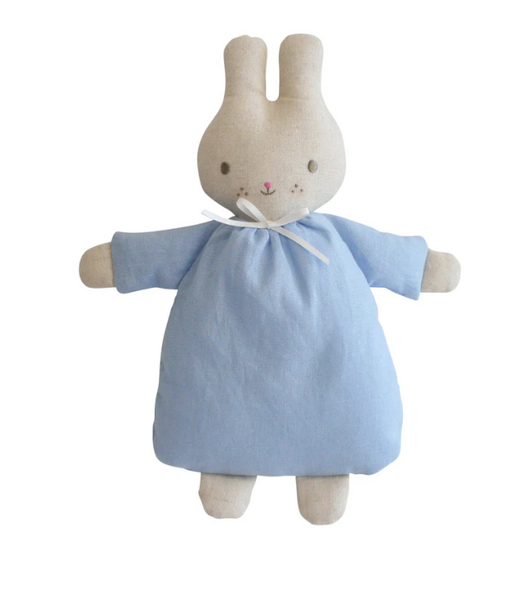 Riley Bunny Rattle | Blue