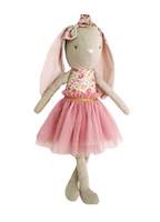 Linen Pearl Cuddle Bunny | Blush