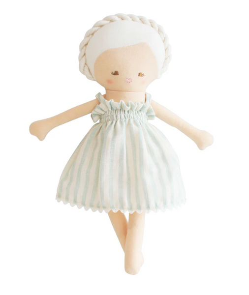 Baby Daisy Doll | Sage Stripe