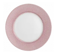 Lace Service Plate | Pink