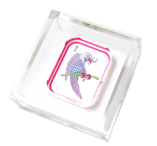 Cocktail Napkin Holder | Birdie Bam Mahjong