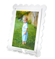 Scallop Frame | Clear