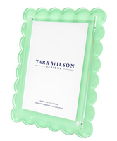 Scallop Frame | Pastel Green
